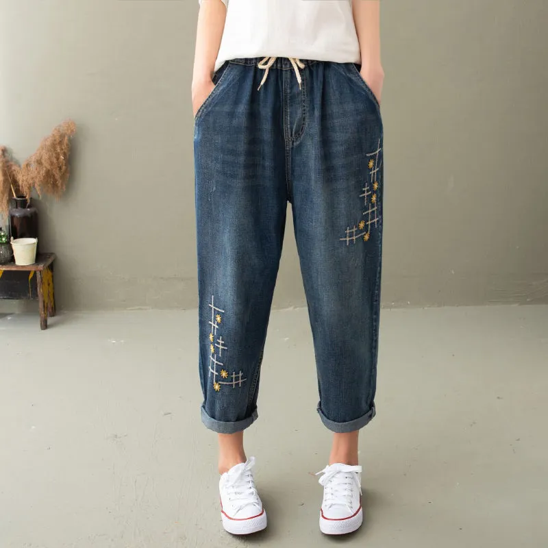 Loose Denim Mom Jeans for Everyday