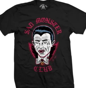 Lucky Hellcat Sad Monster Club Dracula Unisex T-Shirt