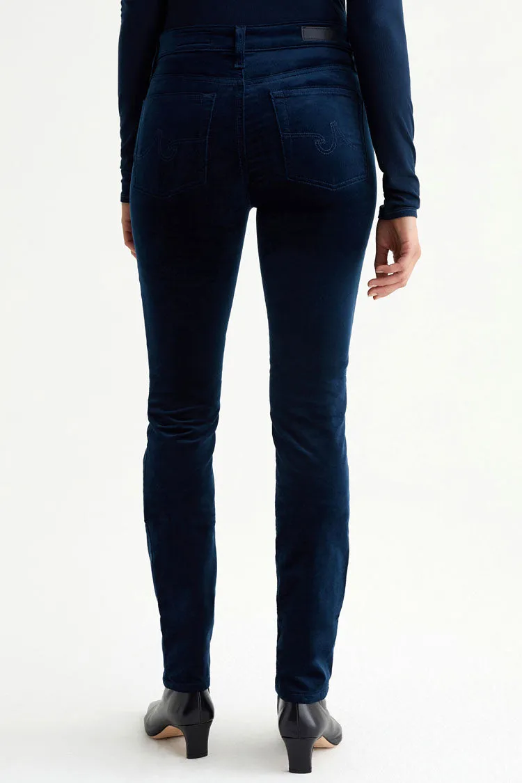 Mari Extended Velvet Pants - Atlantic Night