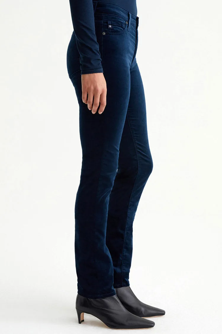 Mari Extended Velvet Pants - Atlantic Night