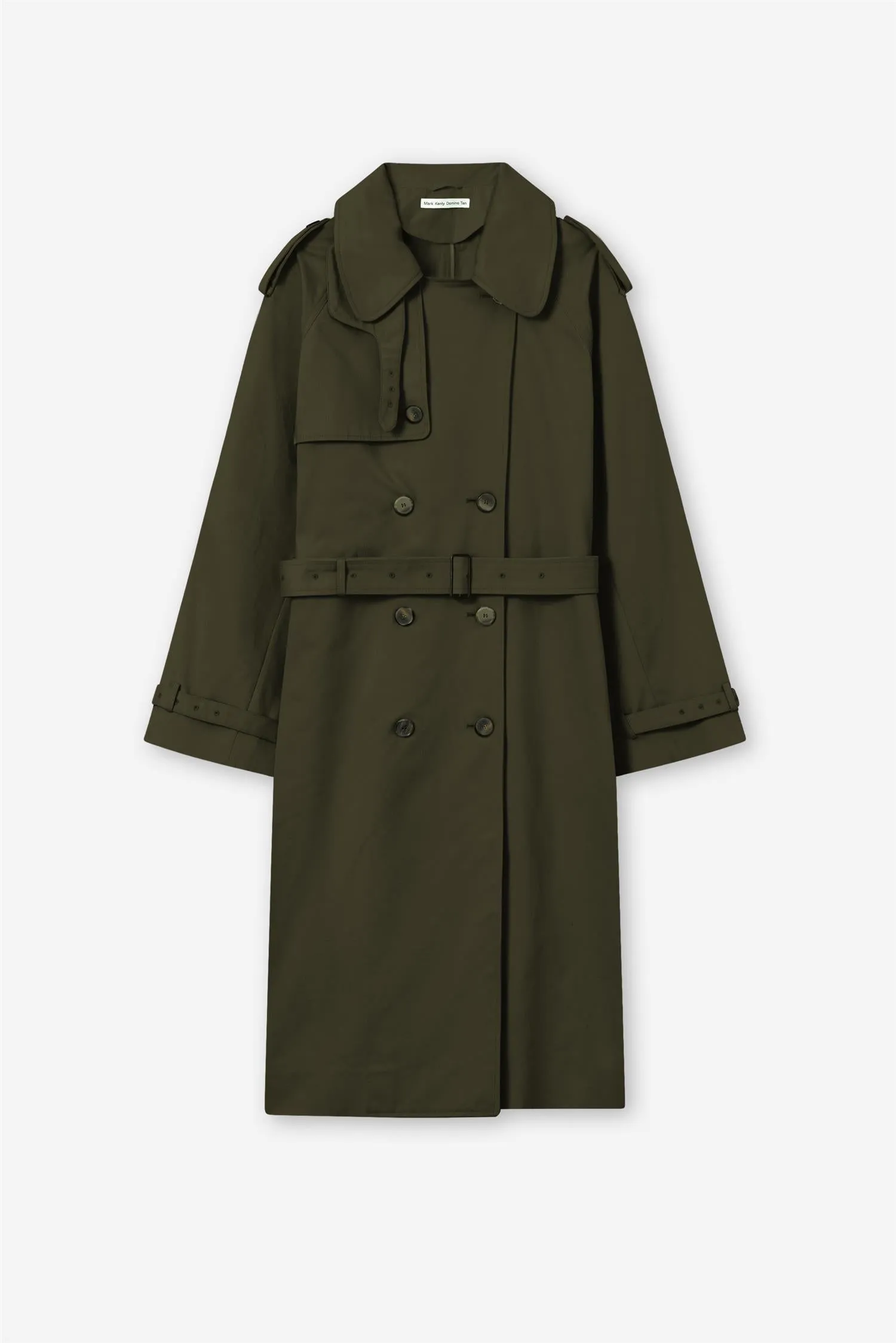 MARK TAN - Catrin Trench Coat - Dark Green