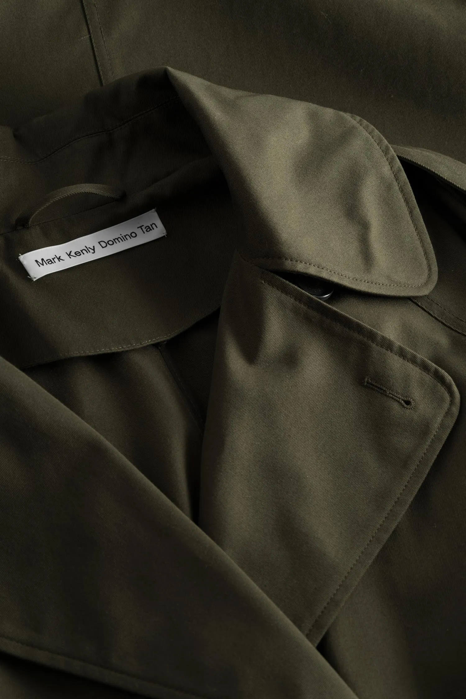 MARK TAN - Catrin Trench Coat - Dark Green