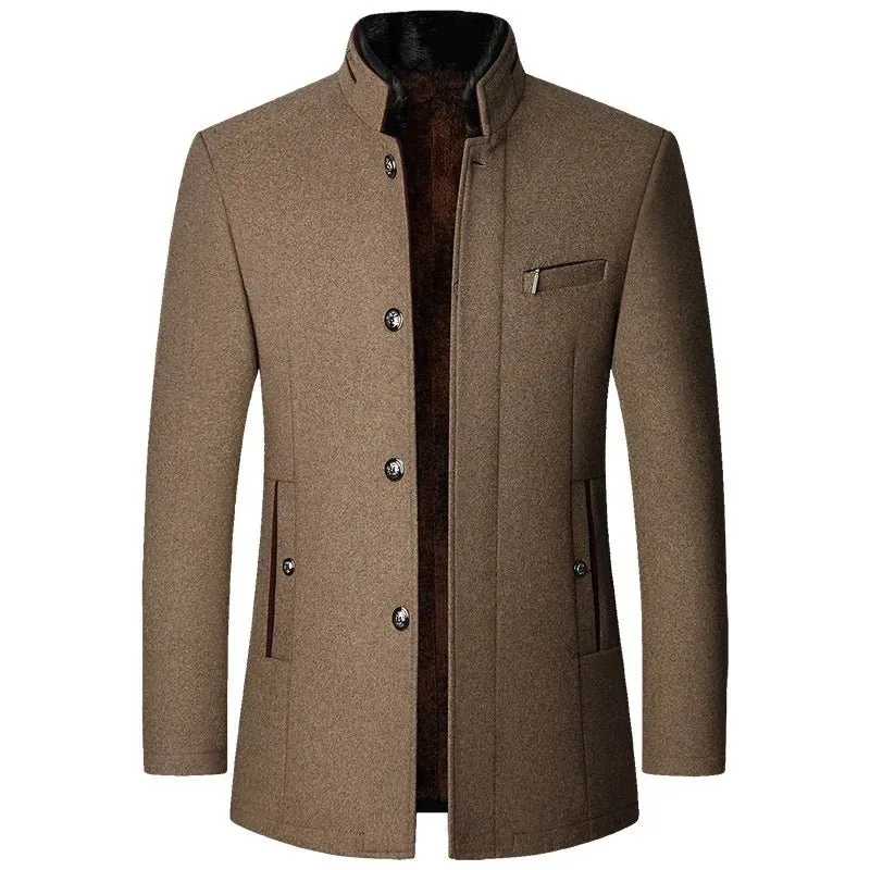 Men's Premium Woollen Trench Coats – Timeless Style & Warmth for Any Occasion