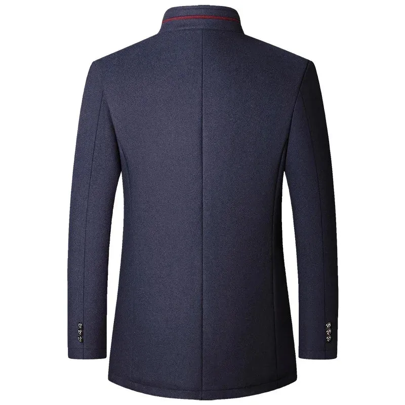 Men's Premium Woollen Trench Coats – Timeless Style & Warmth for Any Occasion