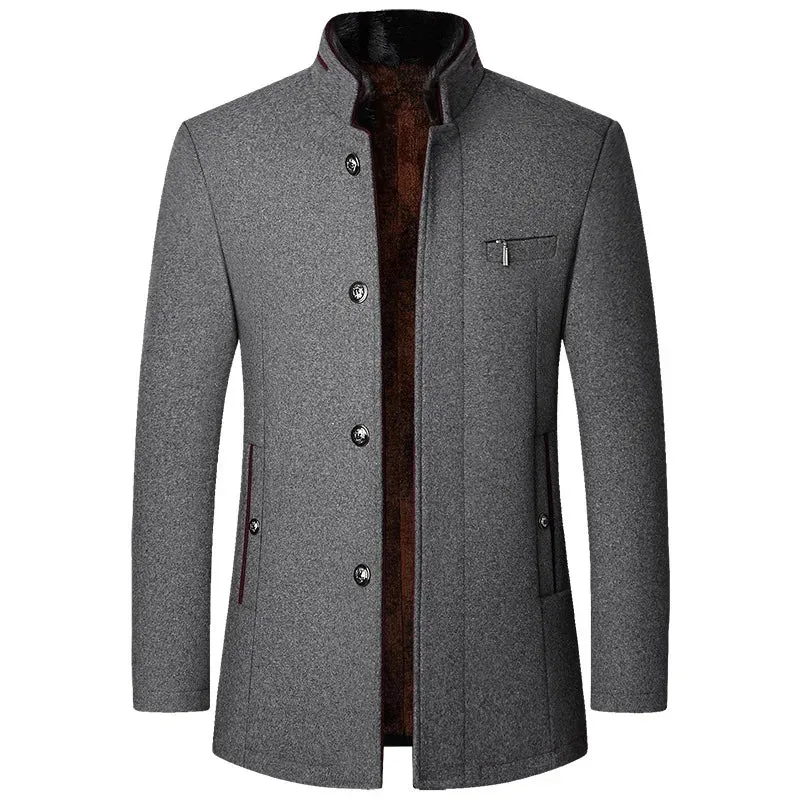 Men's Premium Woollen Trench Coats – Timeless Style & Warmth for Any Occasion