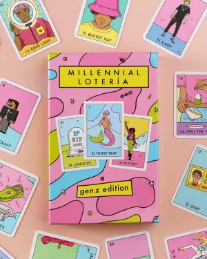 Millennial Loteria Board Game: Gen Z Edition