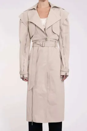 NONCHALANT | Lennox Trench - Tan