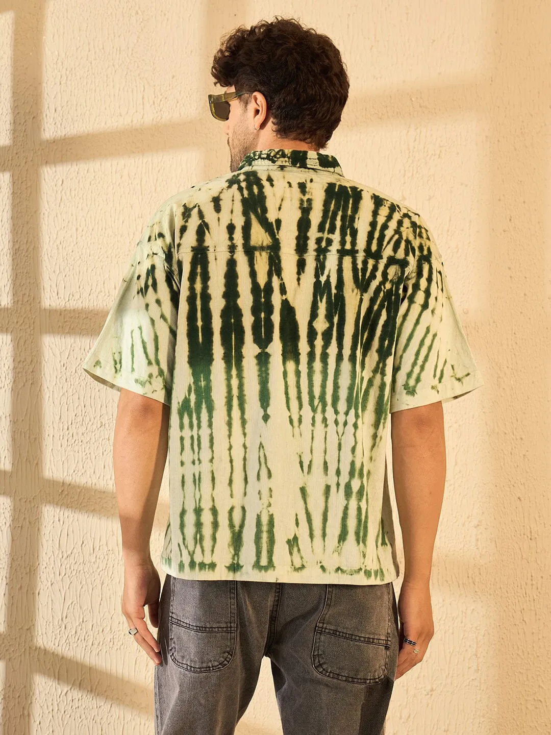 Olive Tie Dye Shacket