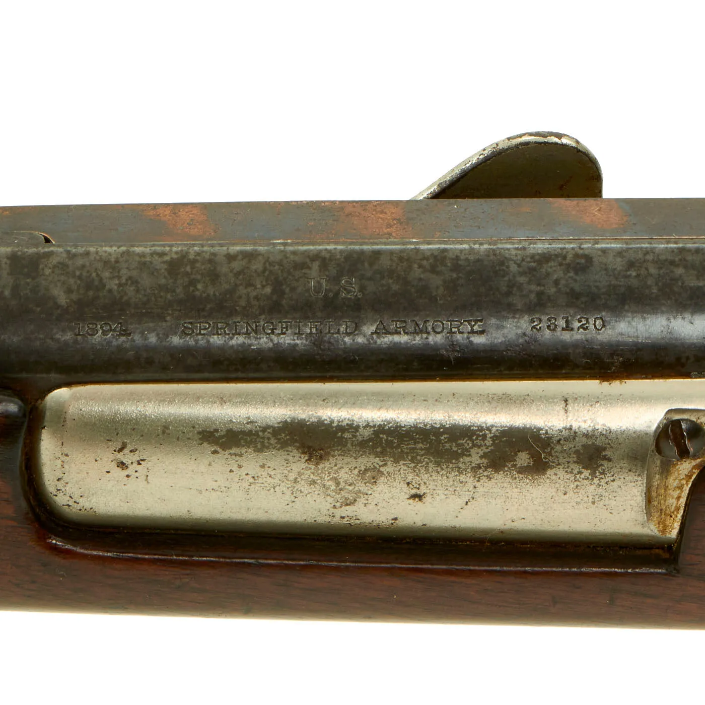 Original U.S. Springfield M1892 Krag-Jørgensen Rifle Serial 23120 Upgraded to M1896 - Made in 1895