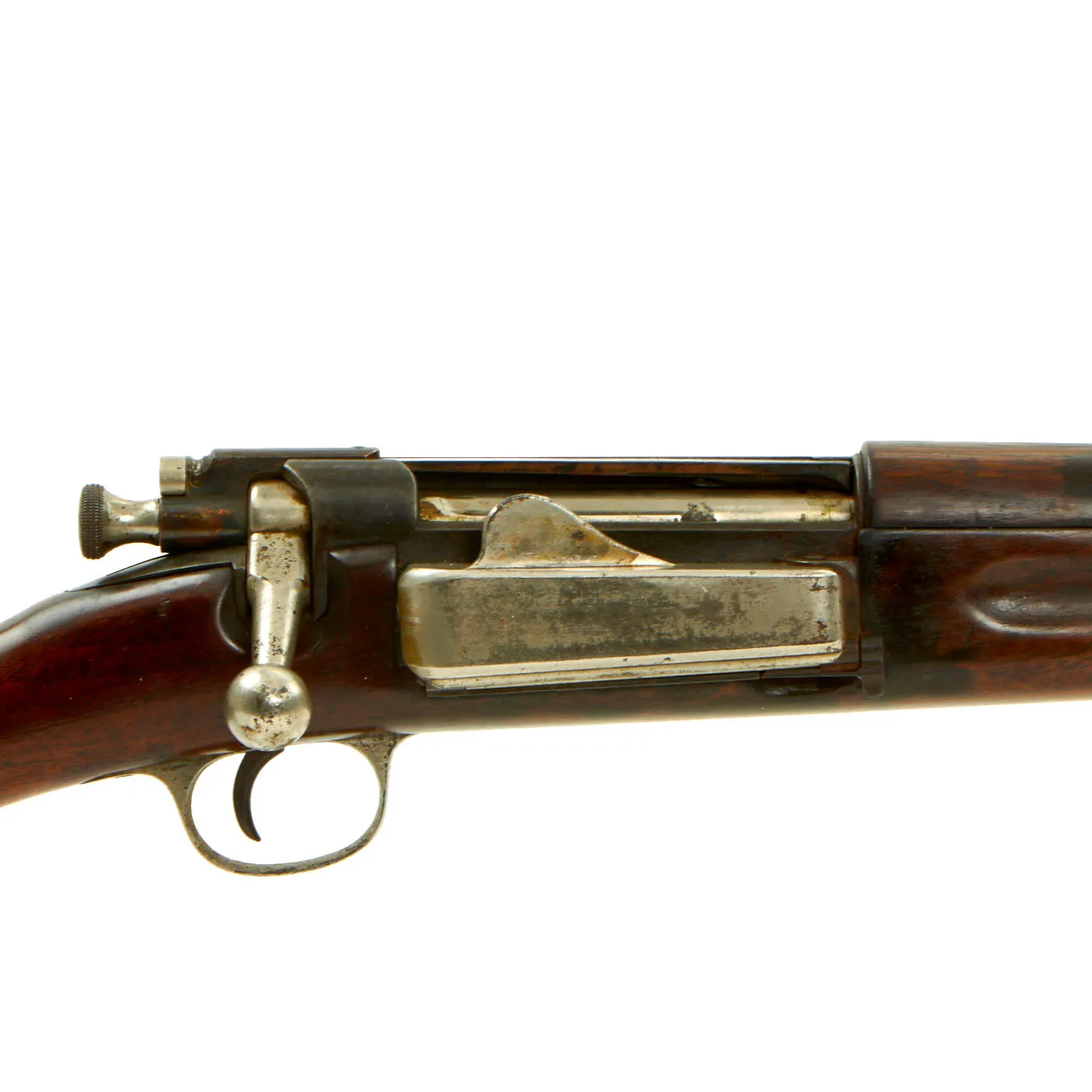 Original U.S. Springfield M1892 Krag-Jørgensen Rifle Serial 23120 Upgraded to M1896 - Made in 1895