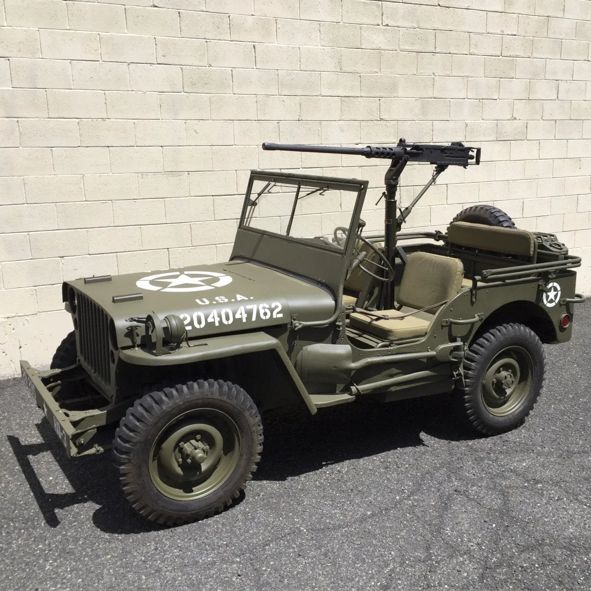 Original U.S. WWII 1943 Ford GPW Jeep with All Matching Serial Numbers - Fully Restored (Gold Medal Winner)