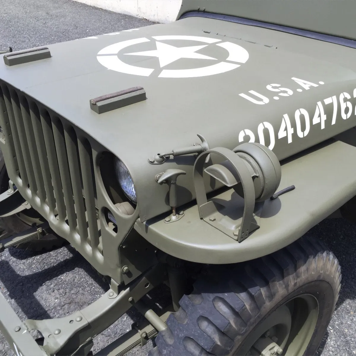 Original U.S. WWII 1943 Ford GPW Jeep with All Matching Serial Numbers - Fully Restored (Gold Medal Winner)