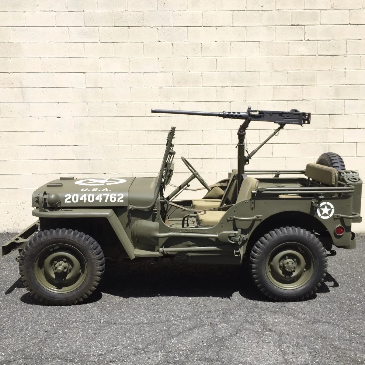 Original U.S. WWII 1943 Ford GPW Jeep with All Matching Serial Numbers - Fully Restored (Gold Medal Winner)