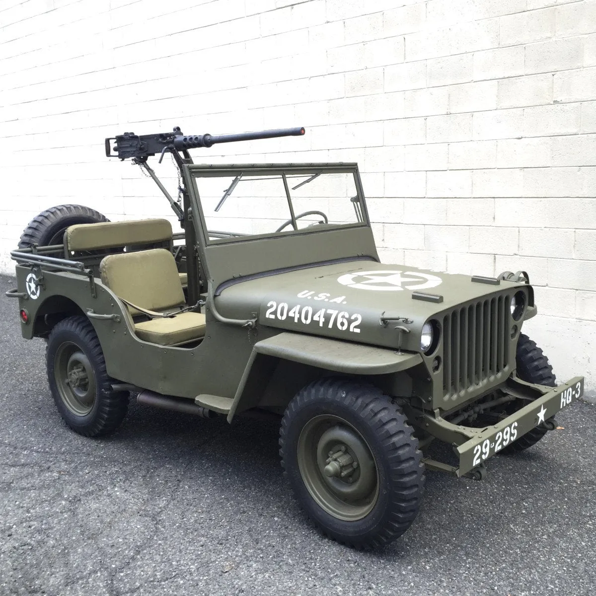 Original U.S. WWII 1943 Ford GPW Jeep with All Matching Serial Numbers - Fully Restored (Gold Medal Winner)