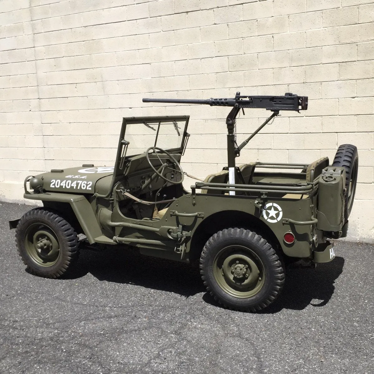 Original U.S. WWII 1943 Ford GPW Jeep with All Matching Serial Numbers - Fully Restored (Gold Medal Winner)