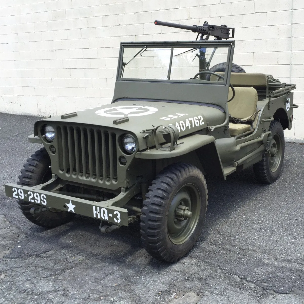 Original U.S. WWII 1943 Ford GPW Jeep with All Matching Serial Numbers - Fully Restored (Gold Medal Winner)