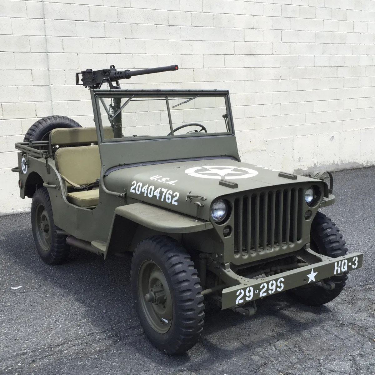 Original U.S. WWII 1943 Ford GPW Jeep with All Matching Serial Numbers - Fully Restored (Gold Medal Winner)