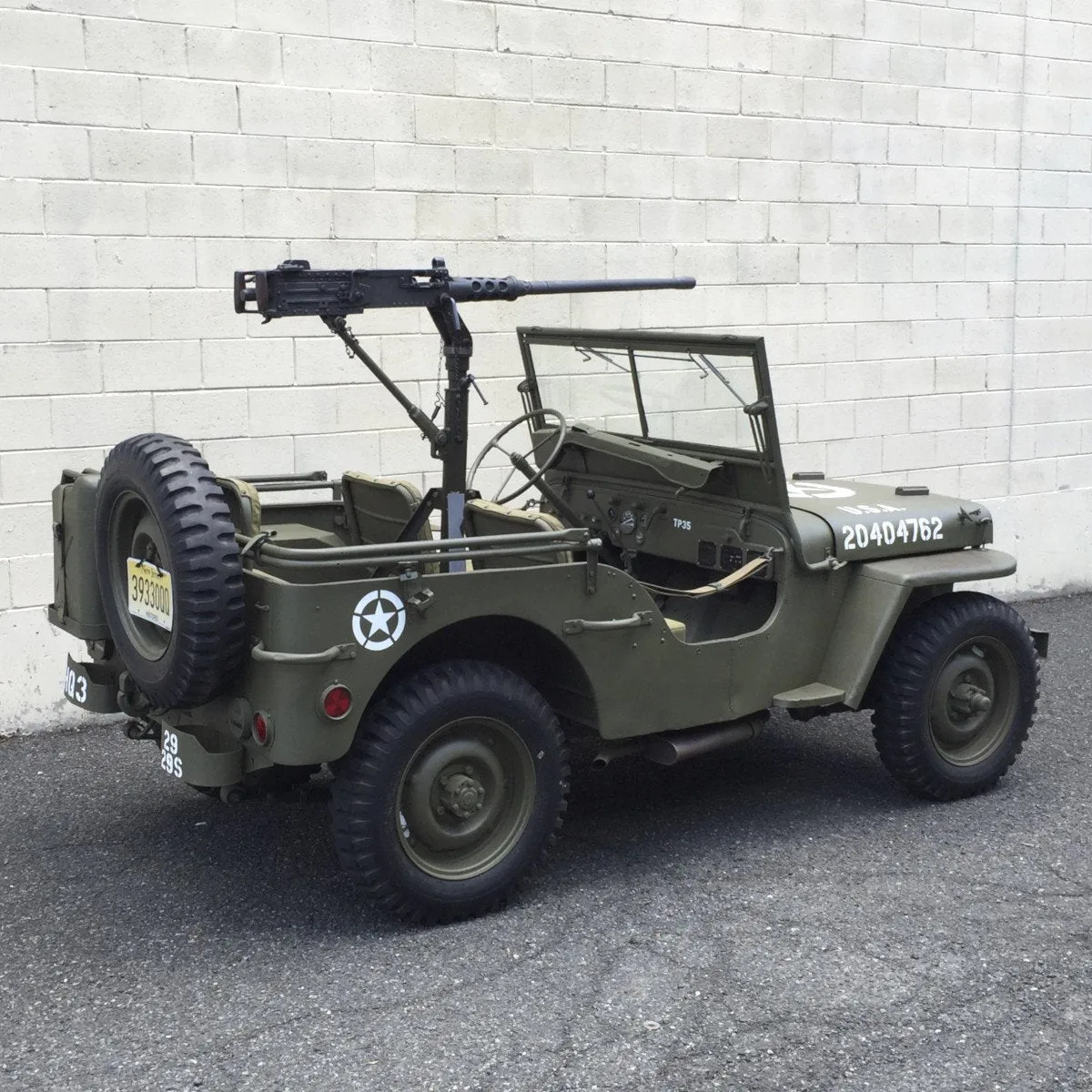 Original U.S. WWII 1943 Ford GPW Jeep with All Matching Serial Numbers - Fully Restored (Gold Medal Winner)