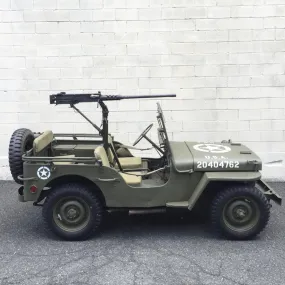 Original U.S. WWII 1943 Ford GPW Jeep with All Matching Serial Numbers - Fully Restored (Gold Medal Winner)