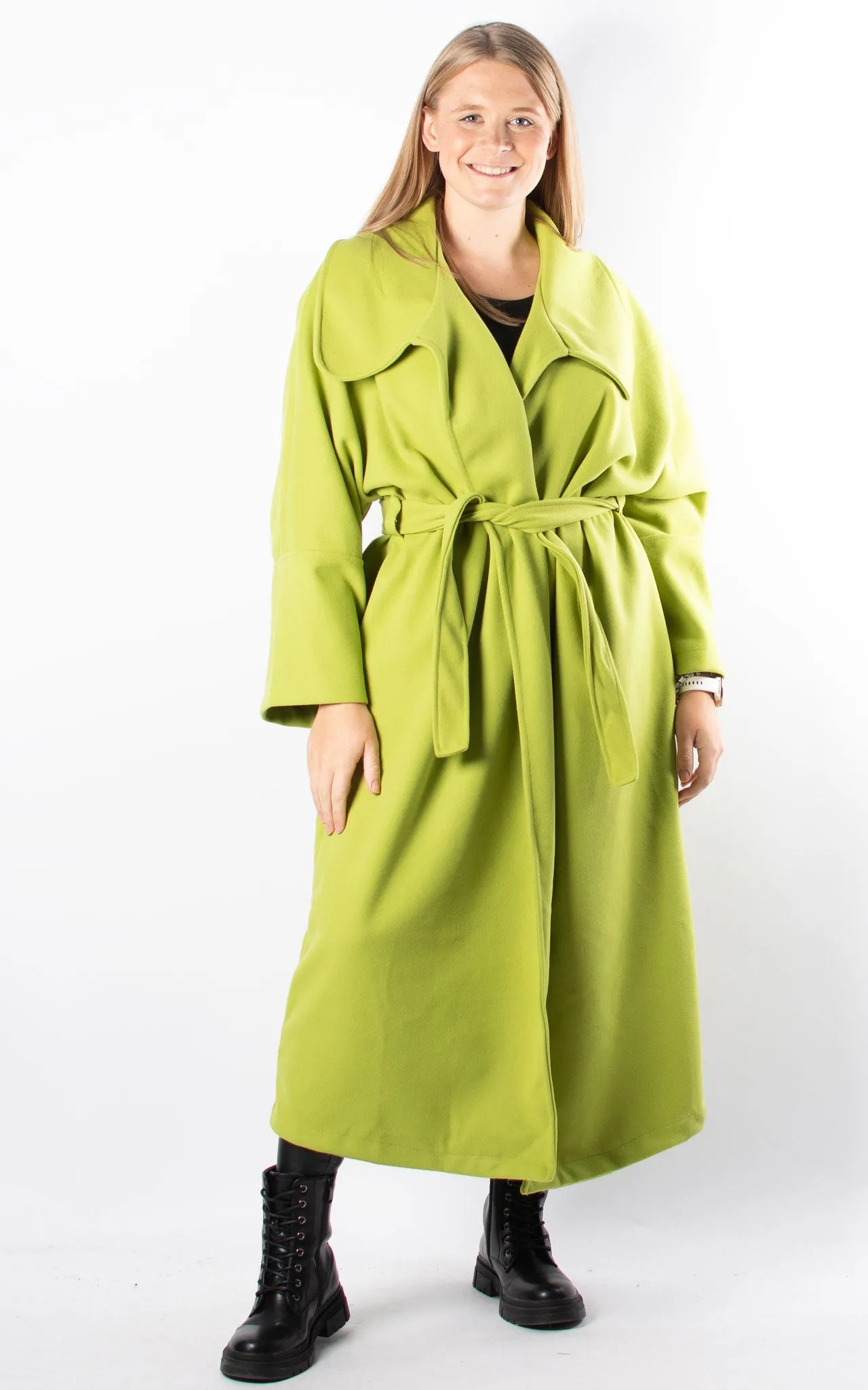 Patricia Trench Coat | Lime