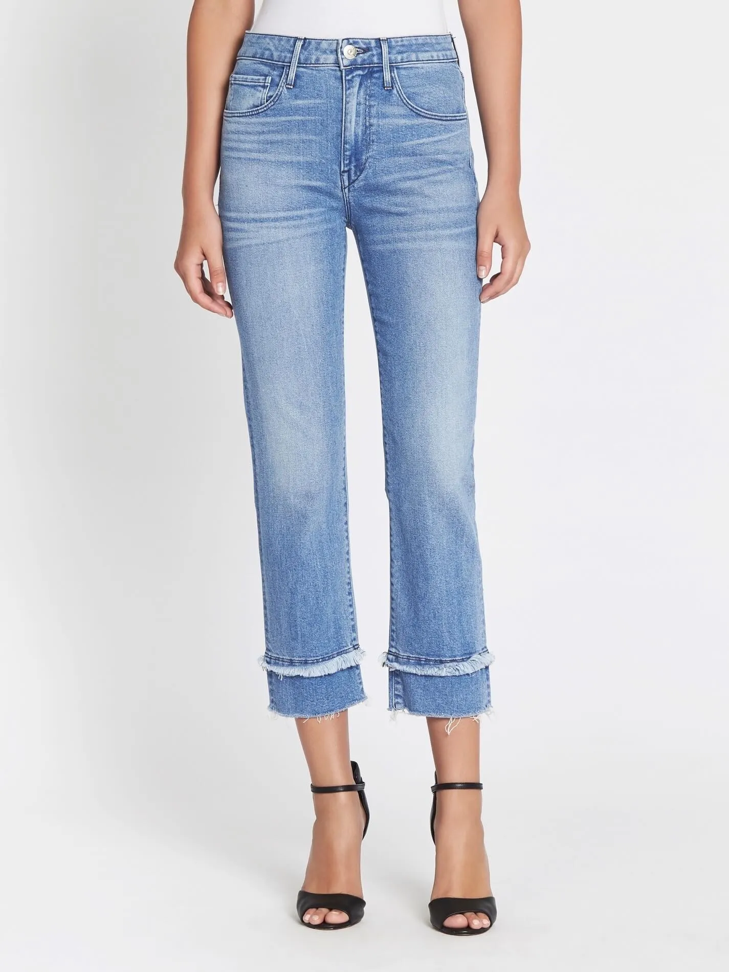 Petal Higher Ground Slim Crop Jean