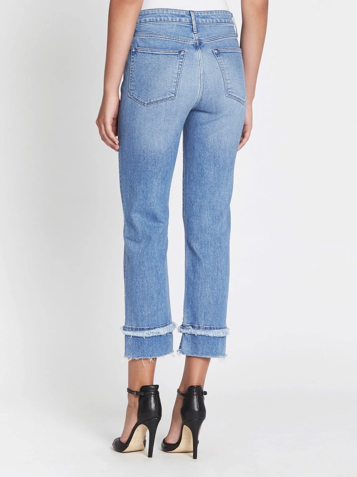 Petal Higher Ground Slim Crop Jean