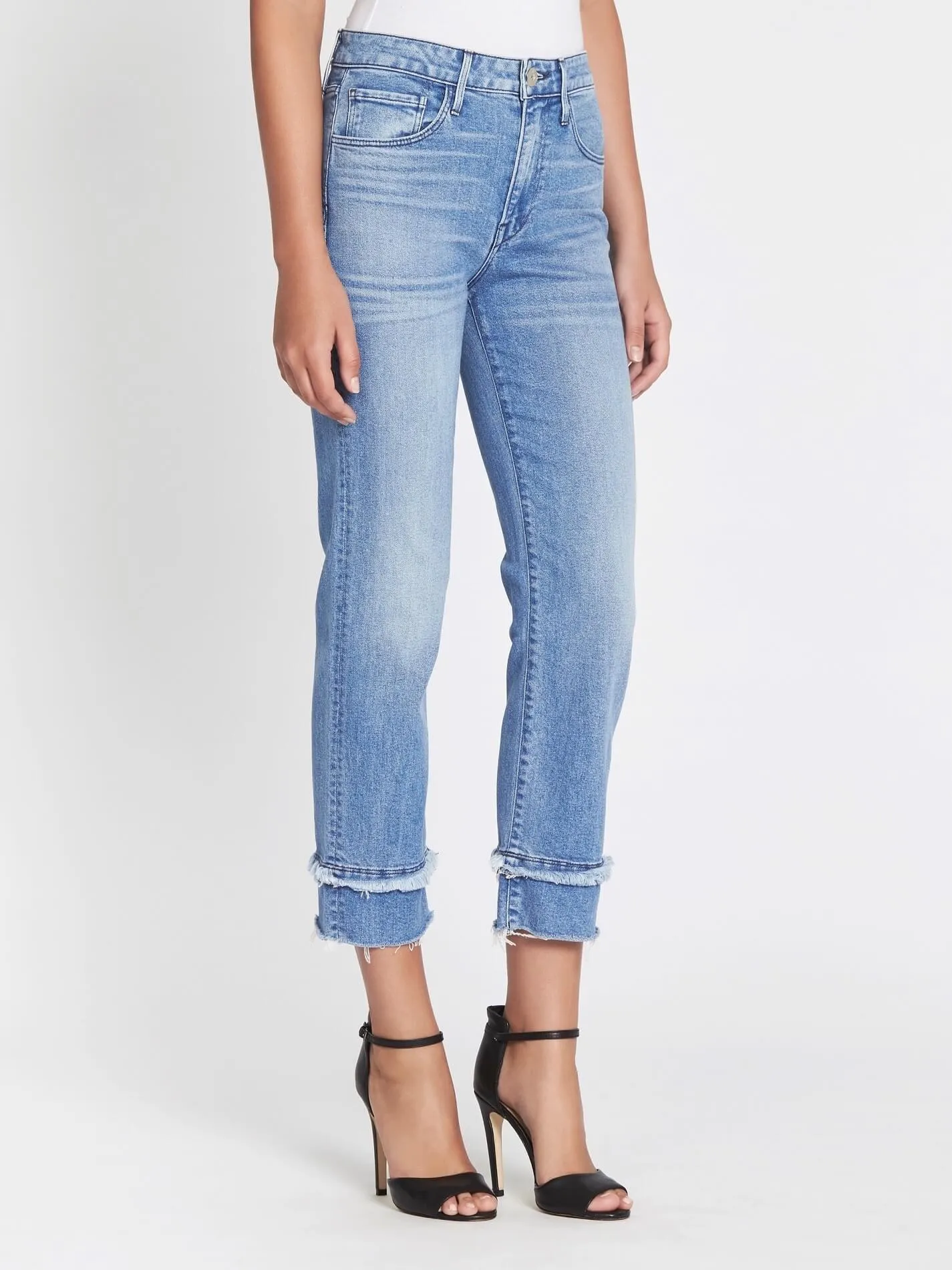 Petal Higher Ground Slim Crop Jean