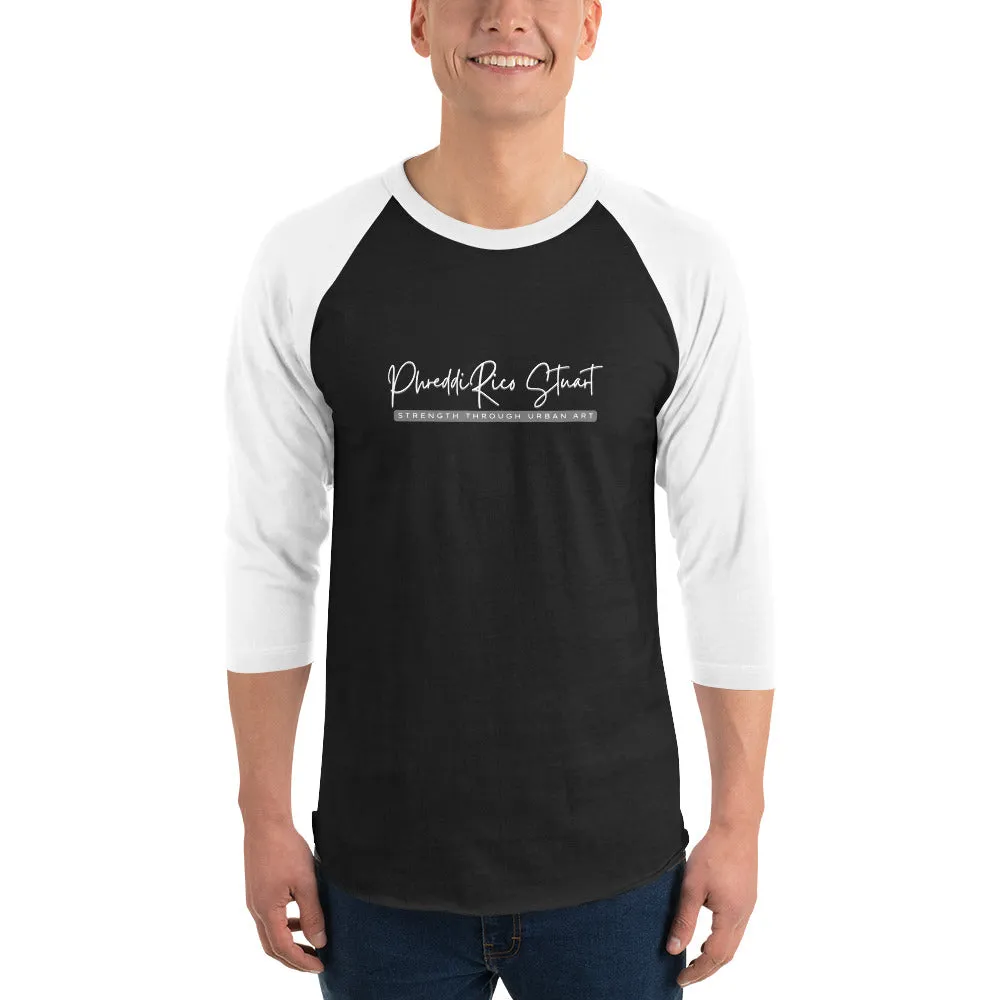 PhreddiRico Stuart 3/4 sleeve raglan shirt