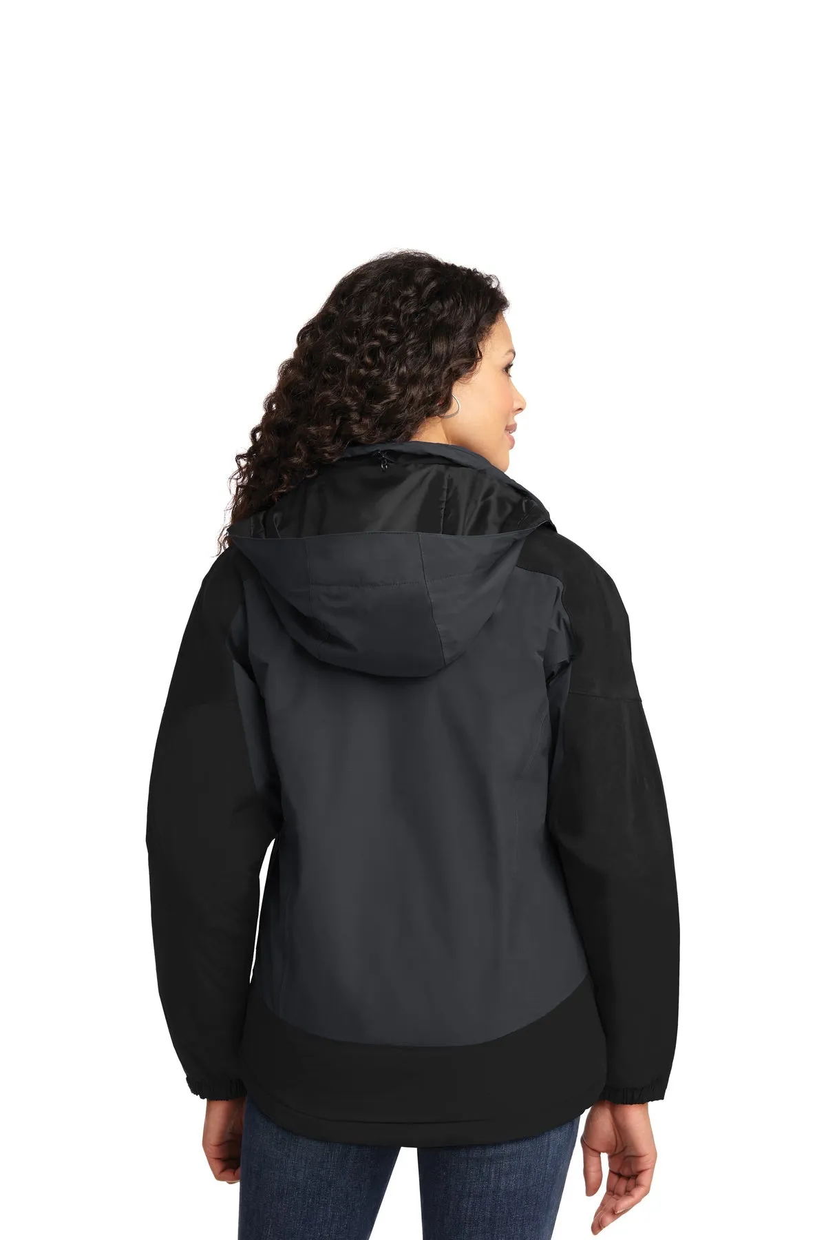 Port Authority Ladies Nootka Custom Jackets, Graphite/ Black