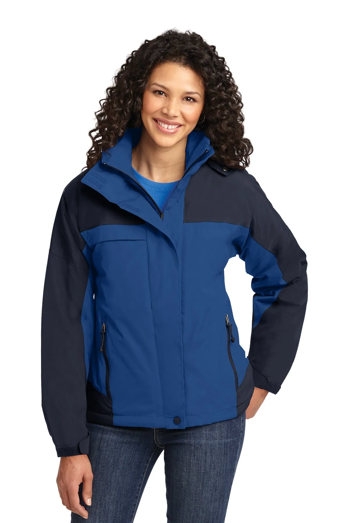 Port Authority Ladies Nootka Custom Jackets, Regatta Blue/ Navy