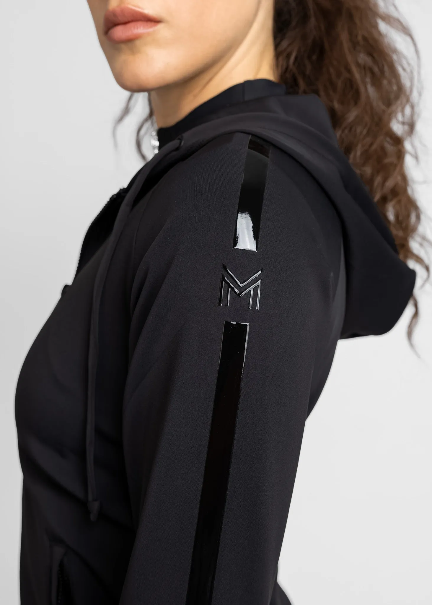 Reflection Zip Hoodie (Black)