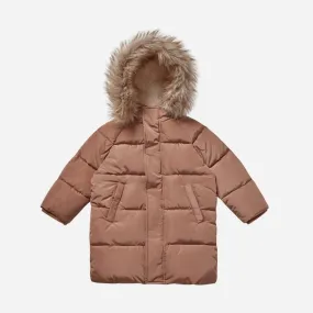 Rylee   Cru Kids Long Down Puffer Winter Jacket - Mocha II