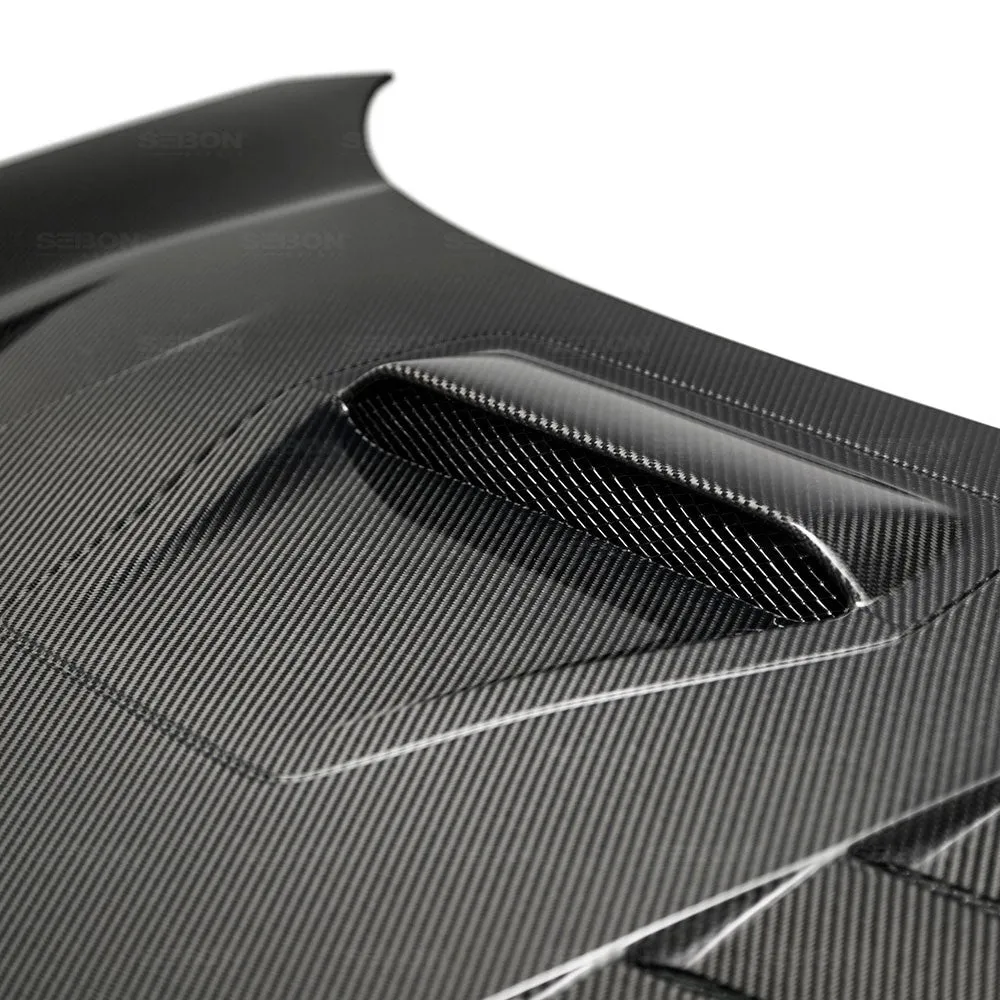 SEIBON Carbon Fiber Hood Honda Civic Type-R FK8 (2017-2021) OEM/CV/TS Vented Style