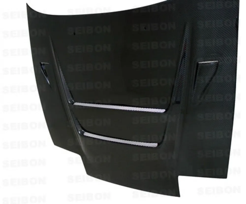 SEIBON Carbon Fiber Hood Nissan 240SX S13 (89-94) OEM / DV Vented / DVII