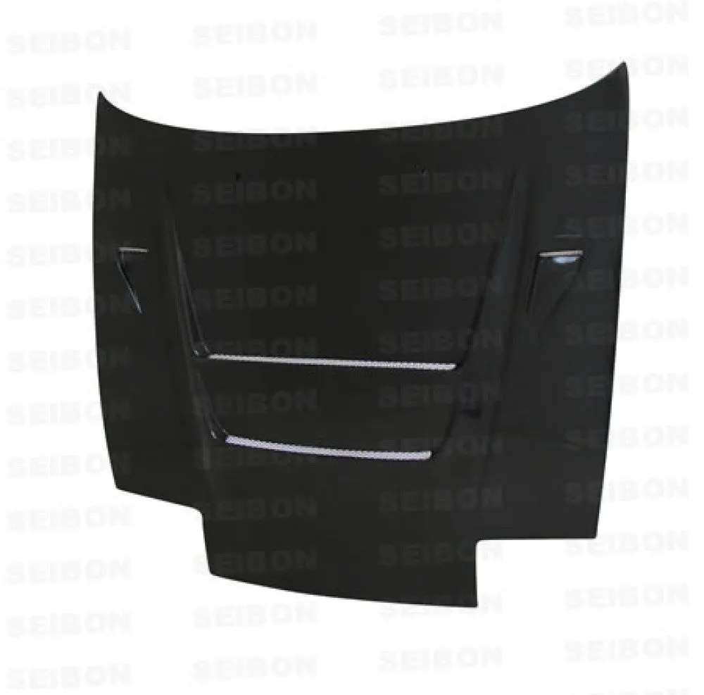 SEIBON Carbon Fiber Hood Nissan 240SX S13 (89-94) OEM / DV Vented / DVII