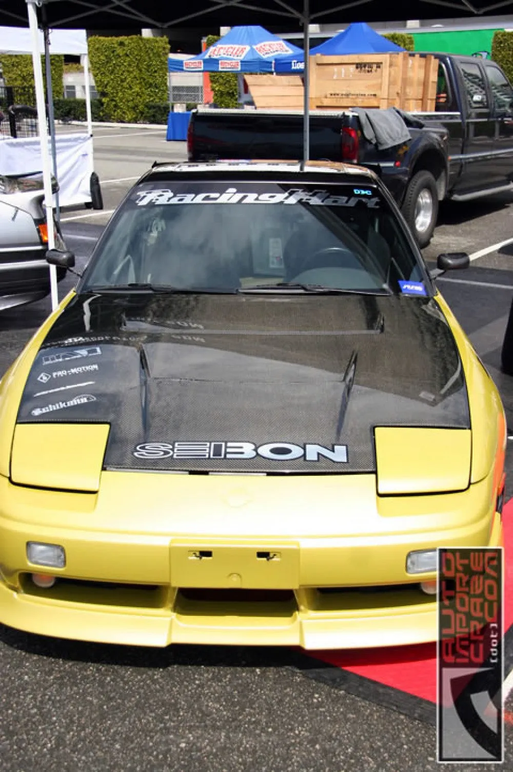 SEIBON Carbon Fiber Hood Nissan 240SX S13 (89-94) OEM / DV Vented / DVII