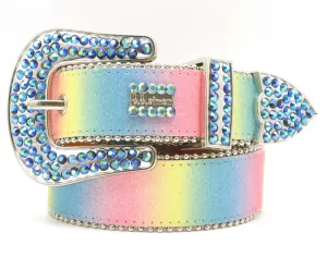 Shiny Silver BB Simon Belts - Stylish for Men & Women