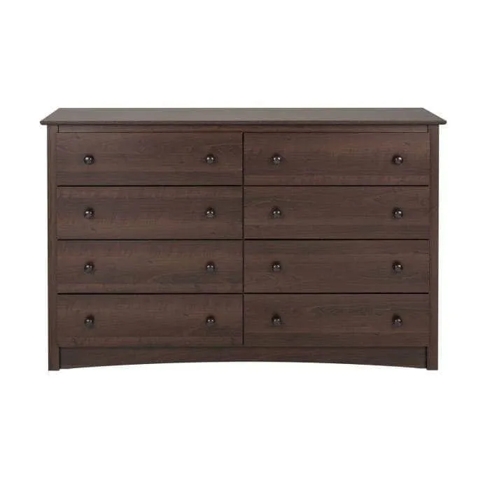 Sonoma 8-Drawer Dresser - Available in 5 Colours