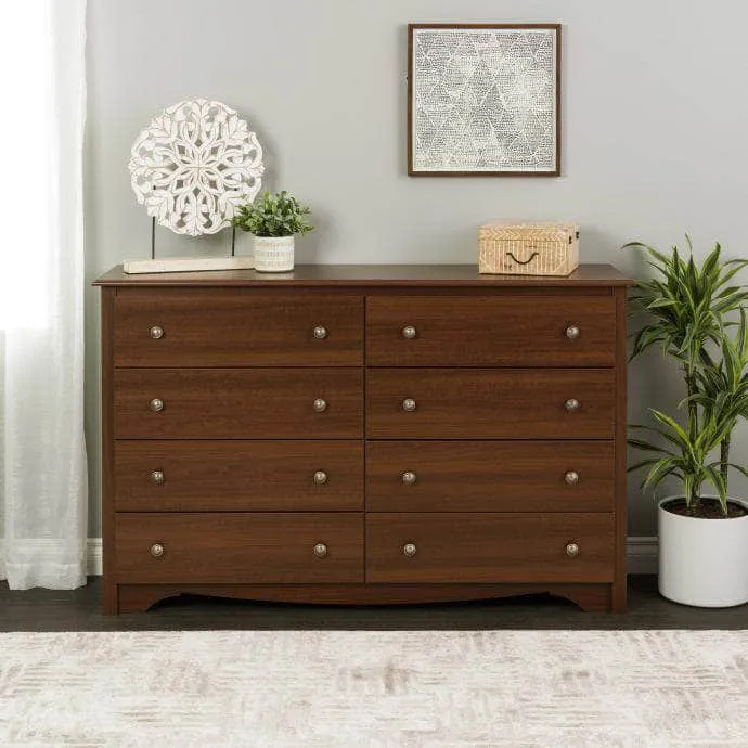 Sonoma 8-Drawer Dresser - Available in 5 Colours