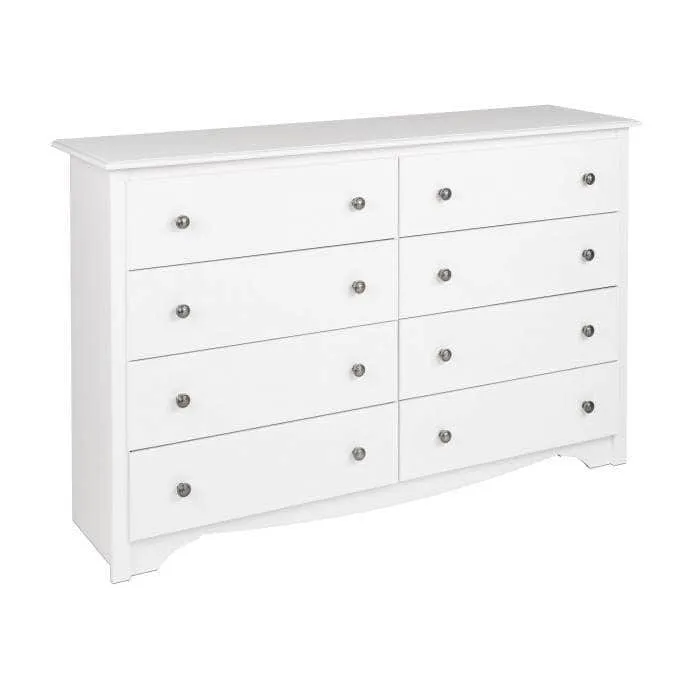 Sonoma 8-Drawer Dresser - Available in 5 Colours