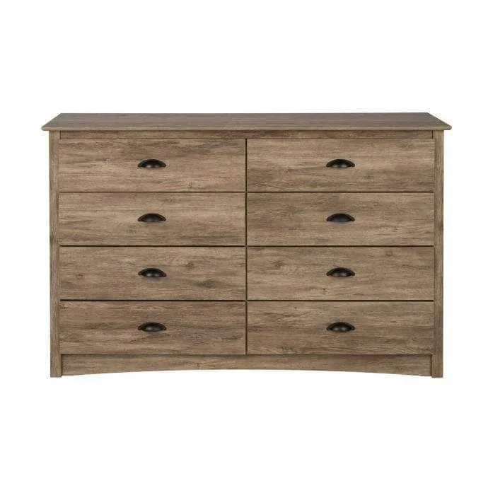 Sonoma 8-Drawer Dresser - Available in 5 Colours