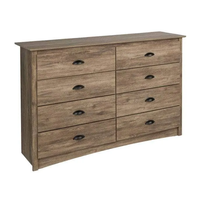 Sonoma 8-Drawer Dresser - Available in 5 Colours