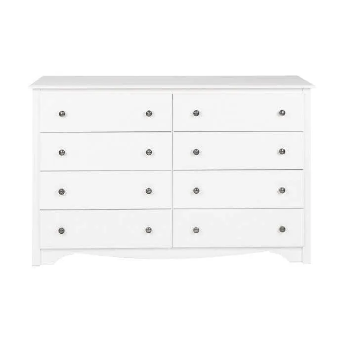 Sonoma 8-Drawer Dresser - Available in 5 Colours