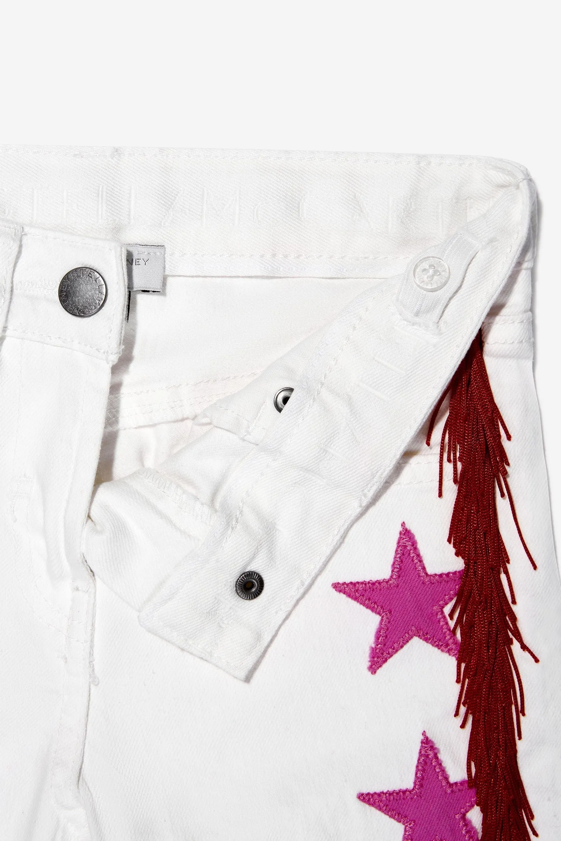 Stella McCartney Girls Cotton Denim Star Jeans