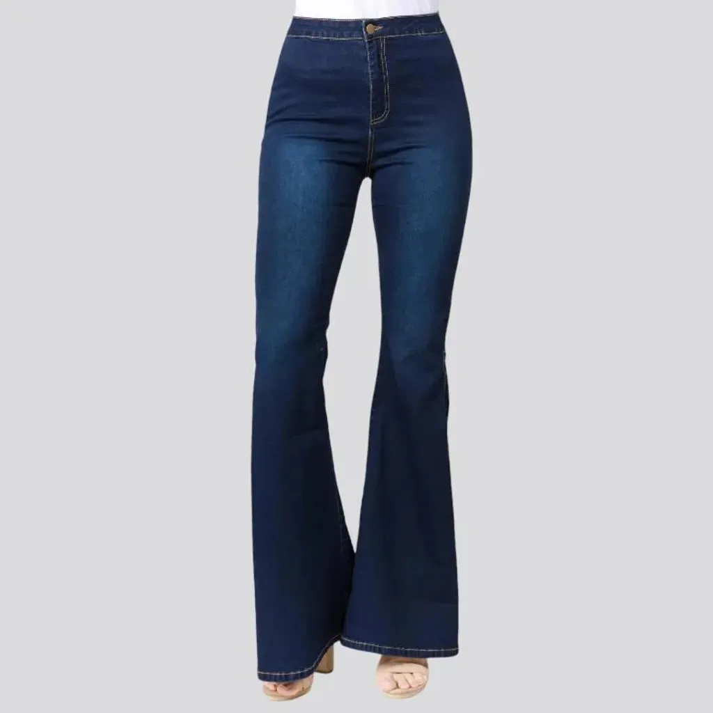 Stylish bootcut jeans for women