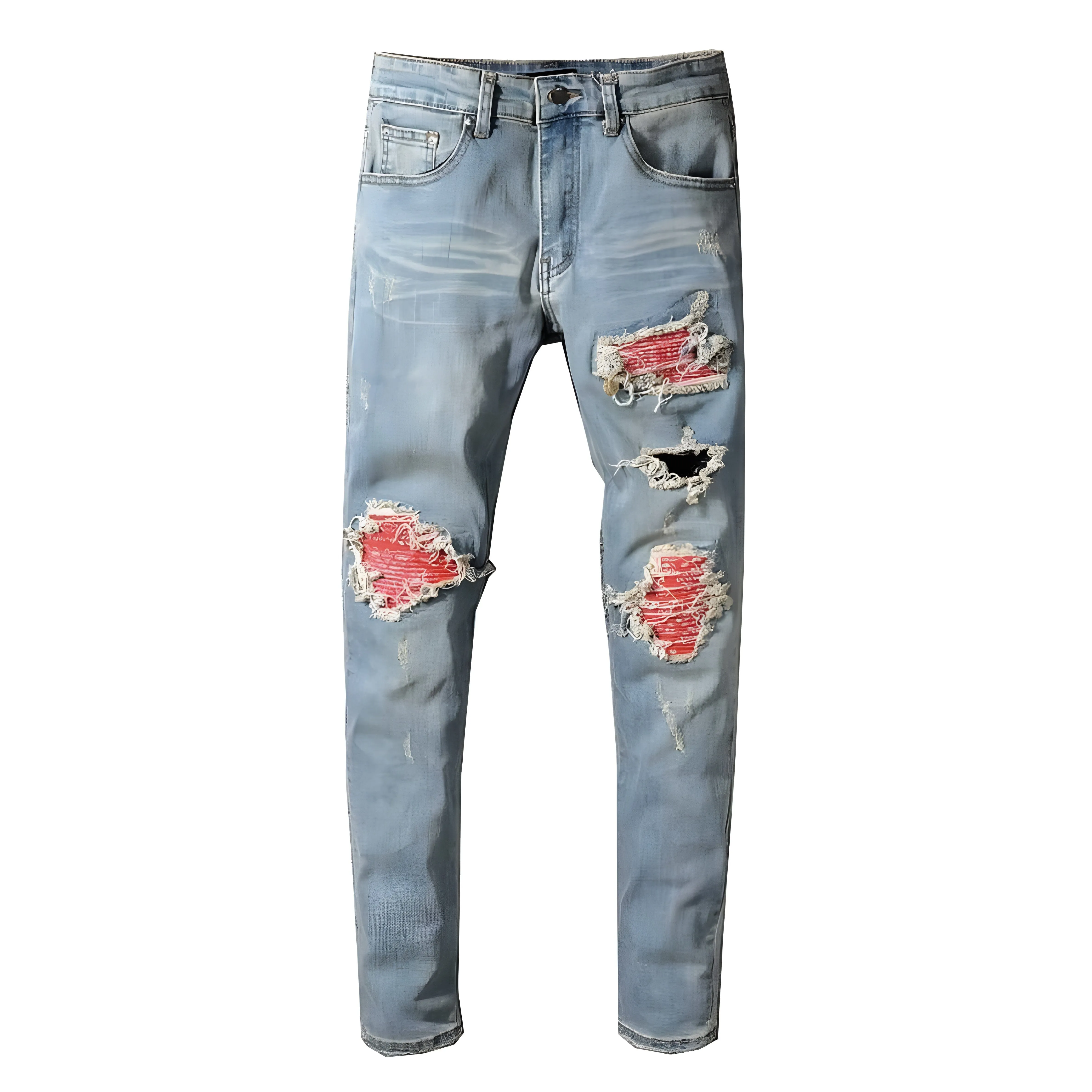 The Carnage Distressed Biker Jeans