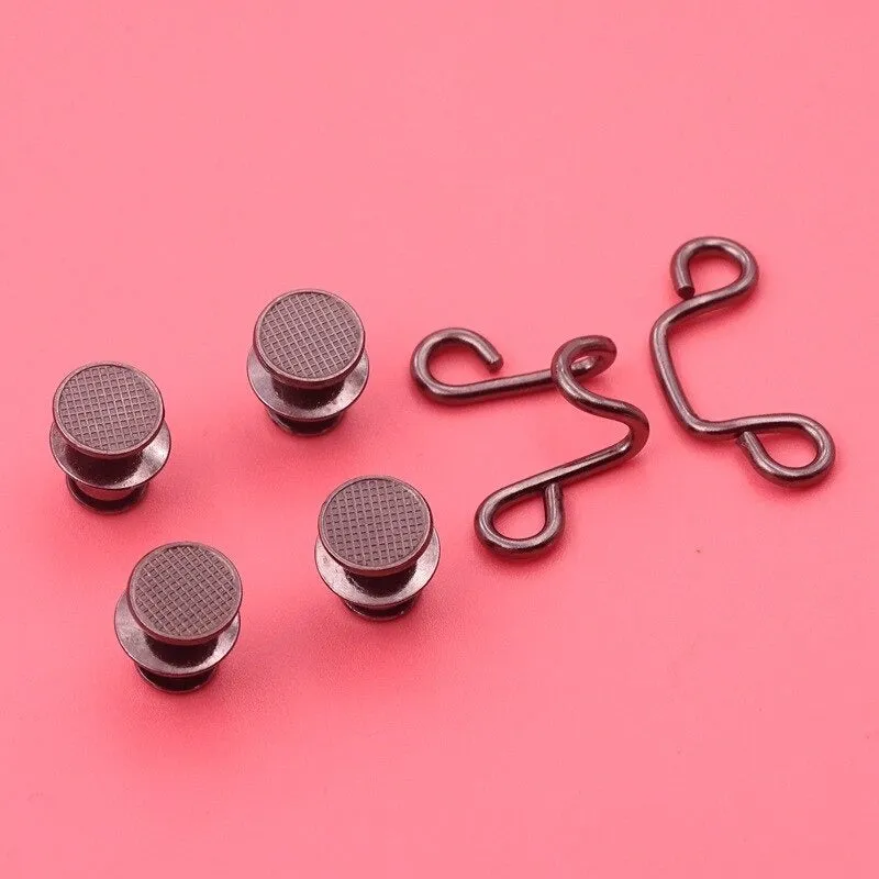 Waist Adjustment Metal Jeans Buttons