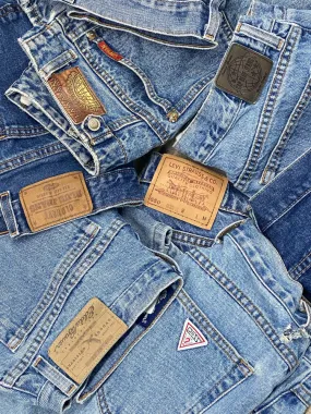 Womens Vintage Denim Bundle - 8 pieces