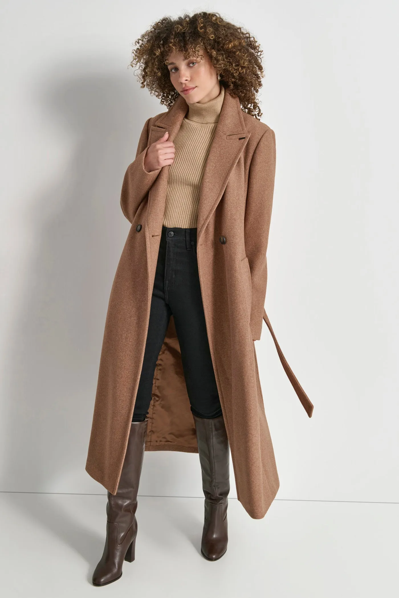 WOOL WRAP COAT