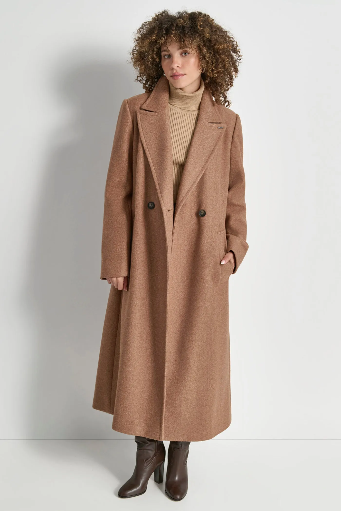 WOOL WRAP COAT